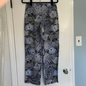 Talbots floral pants